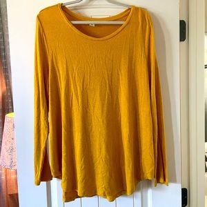 Mustard Yellow Long Sleeve